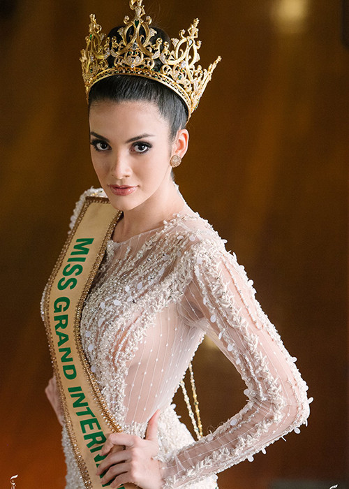 Trong vai trò hoa hậu, người đẹp Paraguay có lịch trình vô cùng bận rộn.