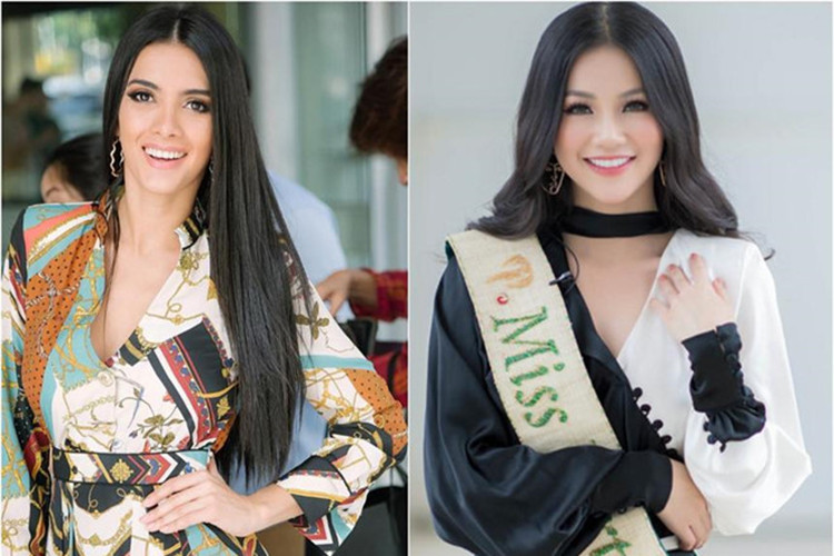 Trước ồn ào phát ngôn kì thị người chuyển giới thi hoa hậu, Clara Sosa từng bị ném đá vì cười lớn khi được khen đẹp hơn Phương Khánh - Hoa hậu Trái đất 2018. Ảnh: Zing