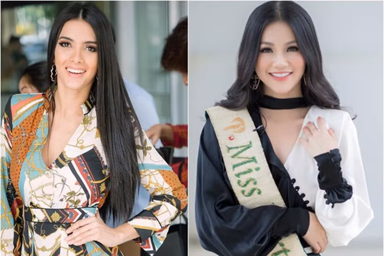 Trước ồn ào phát ngôn kì thị người chuyển giới thi hoa hậu, Clara Sosa từng bị ném đá vì cười lớn khi được khen đẹp hơn Phương Khánh - Hoa hậu Trái đất 2018. Ảnh: Zing