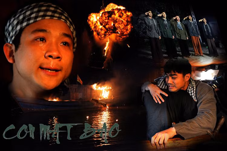 Hình ảnh Trọng Hùng trong bộ phim "Con mắt bão".