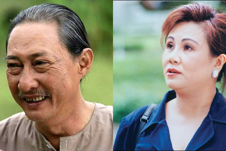 Tình nghĩa giữa 2 nghệ sĩ Lê Bình và Hoàng Lan khiến khán giả vô cùng cảm động.