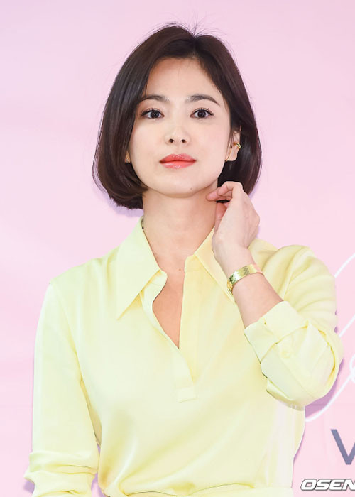 Nàng ngọc nữ màn ảnh xứ Hàn không nhắc đến chồng, không đeo nhẫn cưới. Về tin đồn ly hôn, cô cũng không phủ nhận. Ảnh: Osen