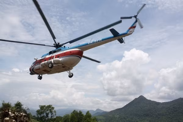 Đáng tiếc là tuy có khả năng chở số lượng lớn người, lên tới 22-24 hành khách nhưng trực thăng Mi-172 chỉ có tầm bay xa nhất 620km – kém xa các họ máy bay EC. Nguồn ảnh: VNH