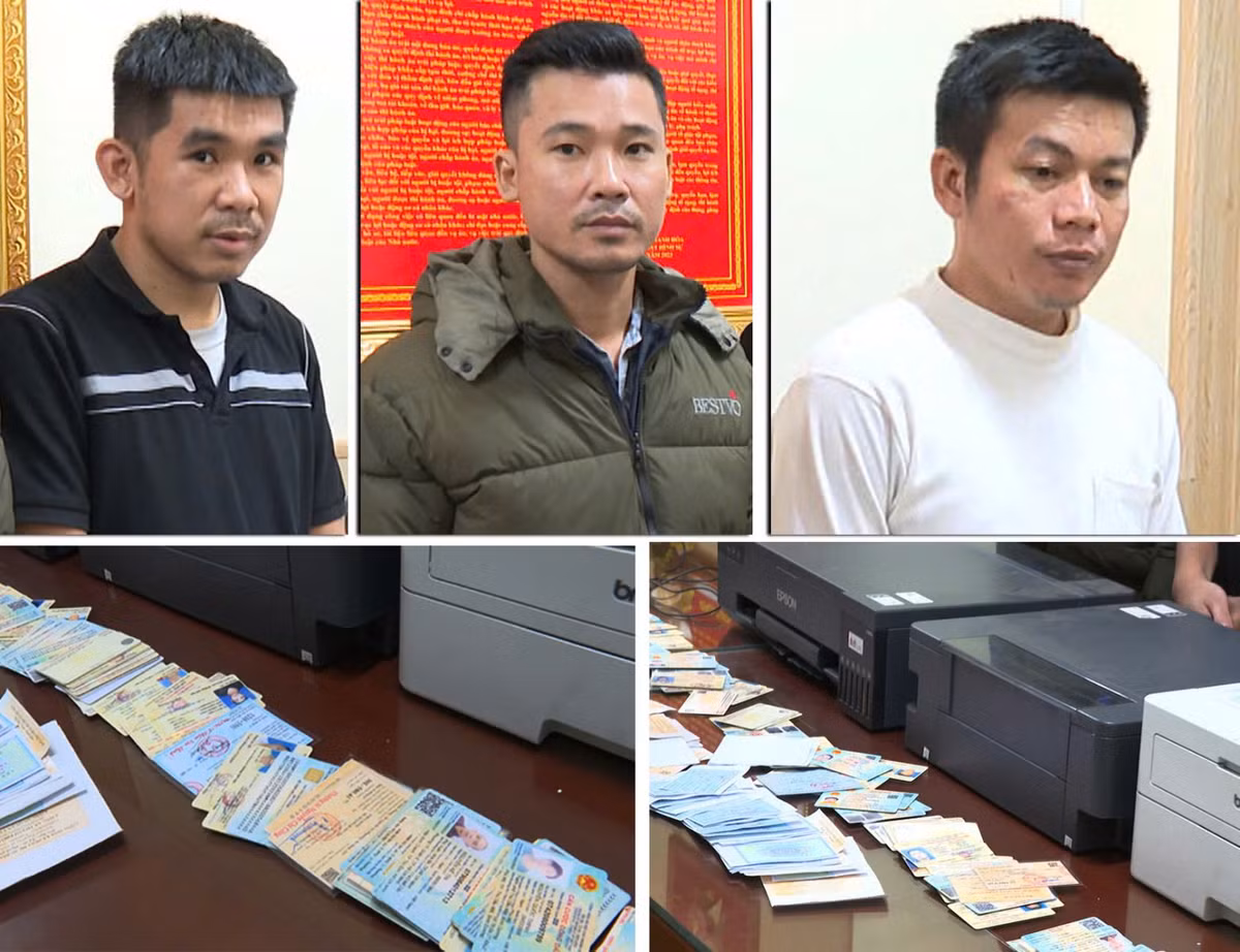 Thanh Hoa: Bat tam giam 3 doi tuong lam gia tai lieu, con dau