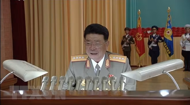 Đại tướng Pak Yong-sik. Ảnh: Yonhap.