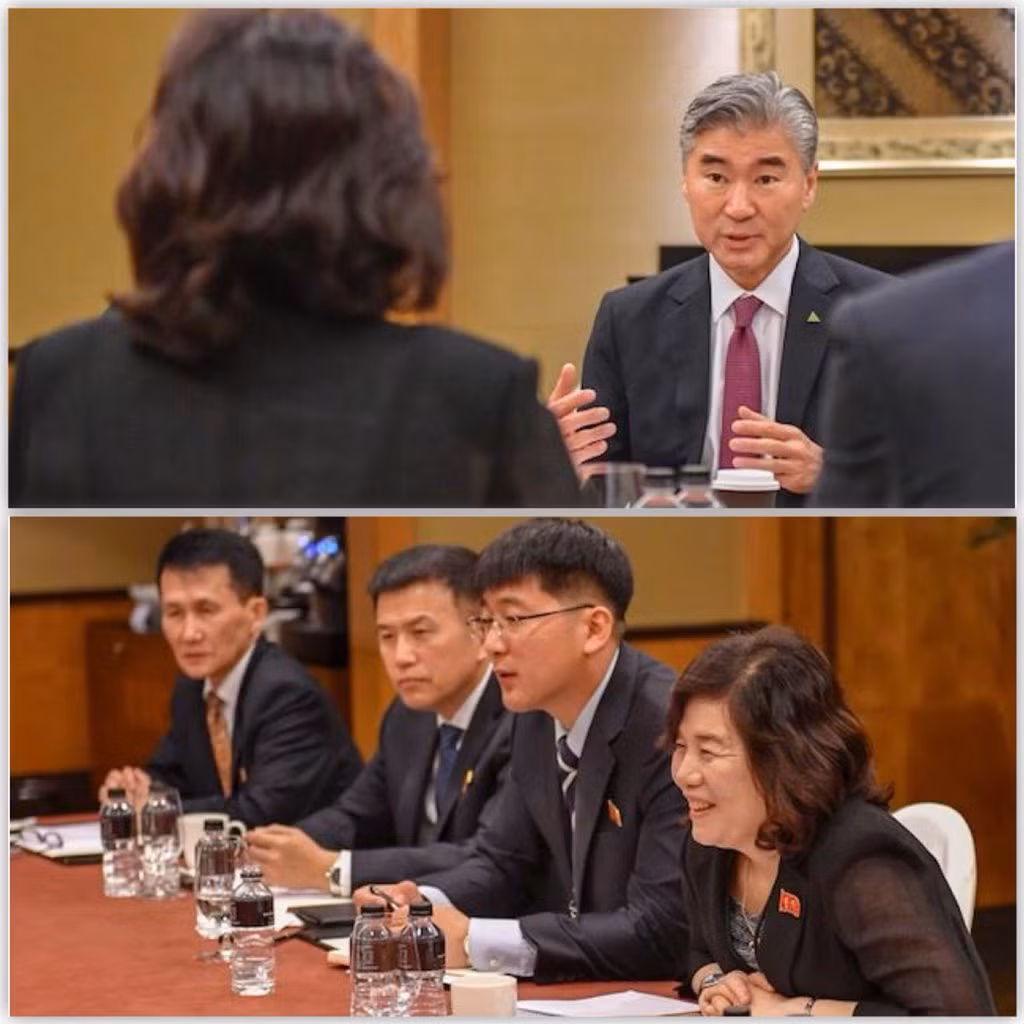 Quan chuc My-Trieu Tien hoi dam truoc them Hoi nghi lich su-Hinh-3