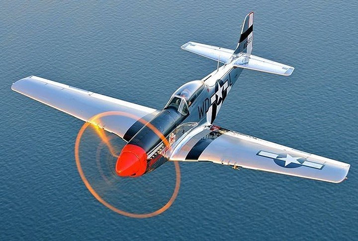  Chiến đấu cơ P-51 Mustang của Mỹ đóng góp lớn cho thắng lợi của phe Đồng minh chống phát xít trong Thế chiến 2.