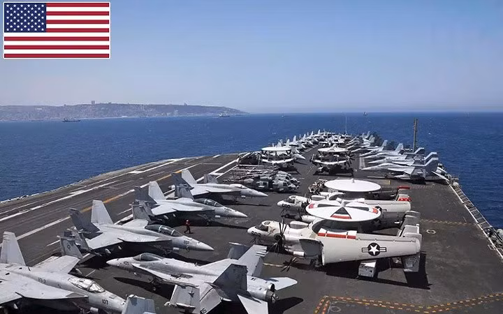 Số Một: Mỹ - Ngân sách quốc phòng: 587,8 tỷ USD: Tổng số quân nhân: 2.363.675; Tổng số máy bay chiến đấu: 13.762; Xe tăng: 5.884; Xe chiến đấu thiết giáp: 41.062; Tàu hải quân: 415; Tàu khu trục: 19; Tàu ngầm: 70; Chỉ số sức mạnh: 0,0857.