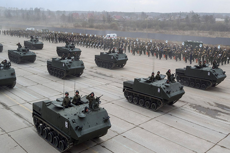 Còn đây là xe bọc thép chở quân đổ bộ đường không BTR-MD Rakushka. Nguồn ảnh: Sputnik.