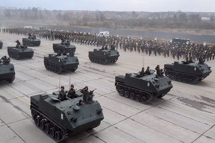 Còn đây là xe bọc thép chở quân đổ bộ đường không BTR-MD Rakushka. Nguồn ảnh: Sputnik.