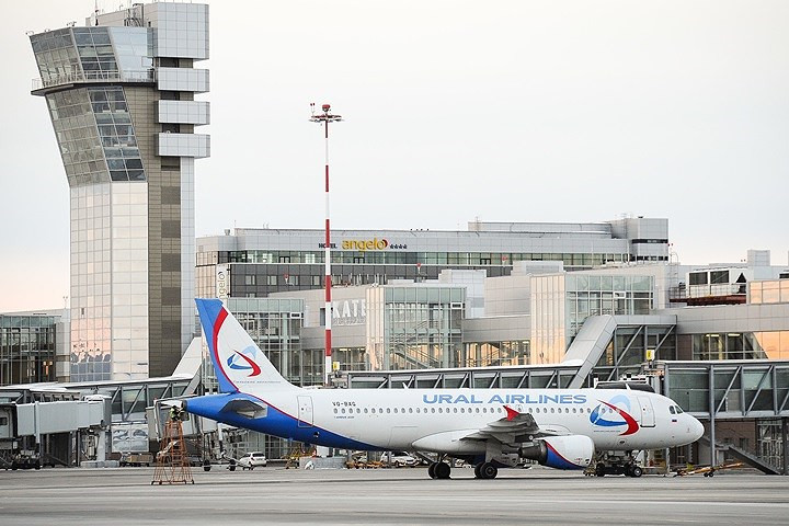 Sân bay Ekaterinburg (cách Moscow 1.800km về phía đông) là nơi World Cup 2018 sắp diễn ra vào mùa hè này.