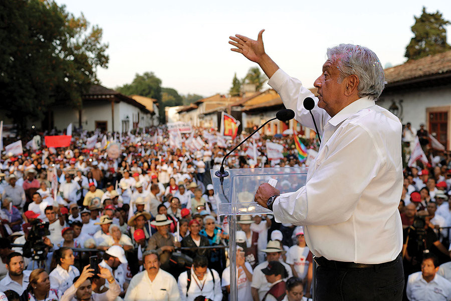 Cử tri Mexico đã quá chán nản với những lời hứa của các chính trị gia về việc cải thiện đời sống của người dân cũng như giảm tỉ lệ tội phạm trong suốt nhiều thập kỷ qua. Ảnh: csmonitor.com