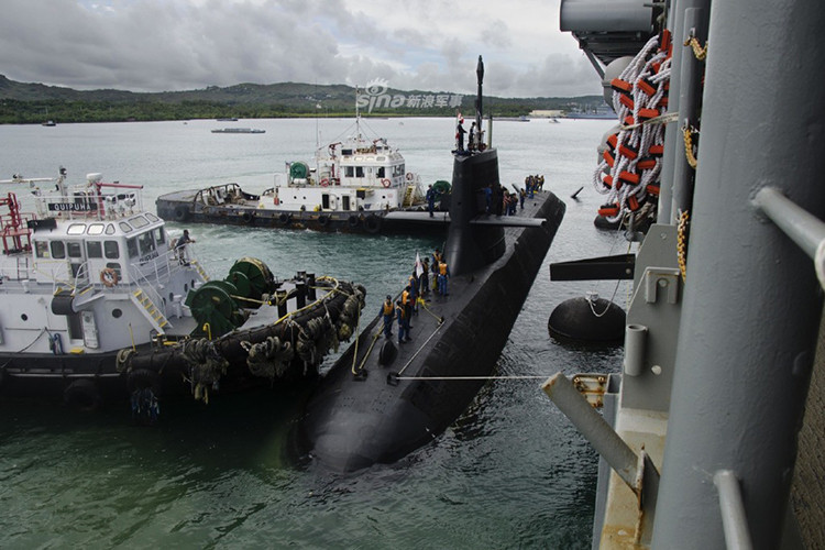 Theo giới phân tích, việc tàu “SS-501” ghé thăm Guam không đơn thuần chỉ là một hoạt động ngoại giao hải quân thông thường mà nó còn mang ý nghĩa thể hiện sự quyết tâm của Tokyo và Washington trong việc kiềm chế Hải quân Trung Quốc ở Thái Bình Dương. Nguồn ảnh: Sina.