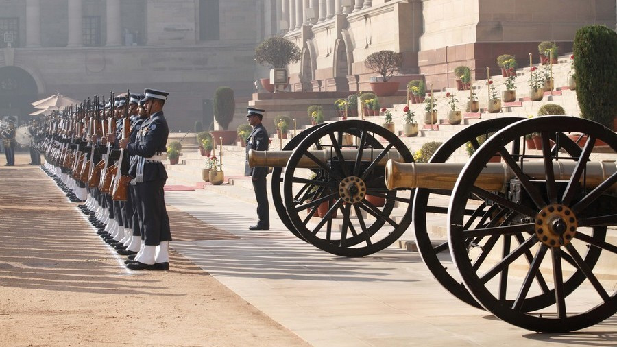 Các thành viên lực lượng không quân Ấn Độ. Ảnh: Getty Images Các thành viên lực lượng không quân Ấn Độ. Ảnh: Getty Images