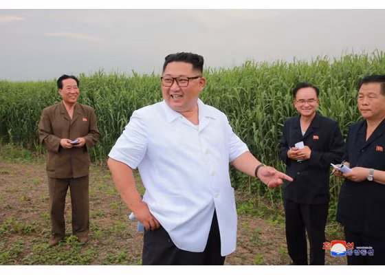 Ong Kim Jong Un thi sat khu kinh te gan bien gioi Trung Quoc
