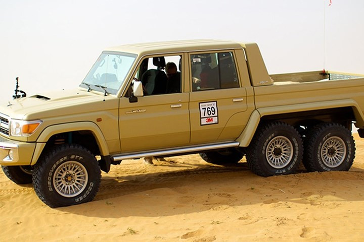 Phiên bản 6 bánh này là do một hãng của Australia chế ra.