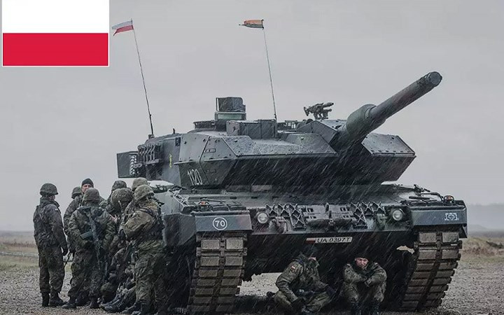 Thứ 19: Ba Lan - Ngân sách quốc phòng: 9,36 tỷ USD: Tổng số quân nhân: 184.650; Tổng số máy bay chiến đấu: 465; Xe tăng: 1.065; Xe chiến đấu thiết giáp: 2.608; Tàu hải quân: 83; Tàu khu trục: 0; Tàu ngầm: 5; Chỉ số sức mạnh: 0,3831.