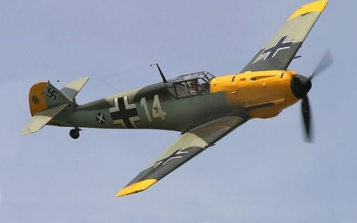 Chiến đấu cơ Messerschmitt Me-109 của phát xít Đức.