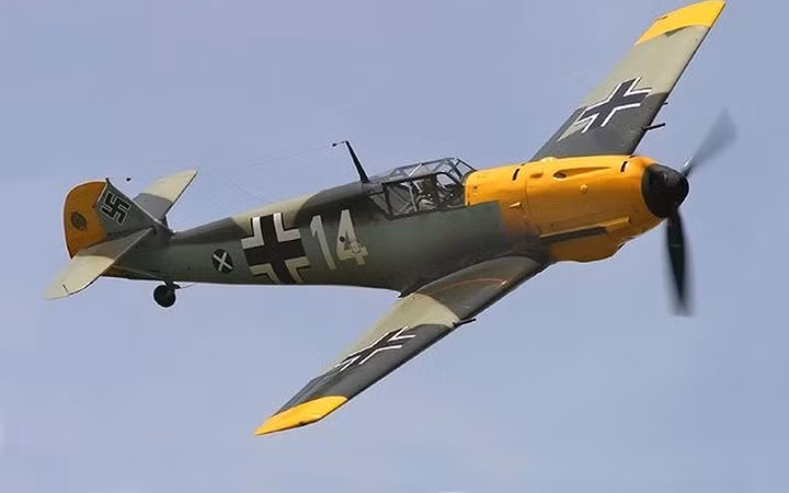 Chiến đấu cơ Messerschmitt Me-109 của phát xít Đức.