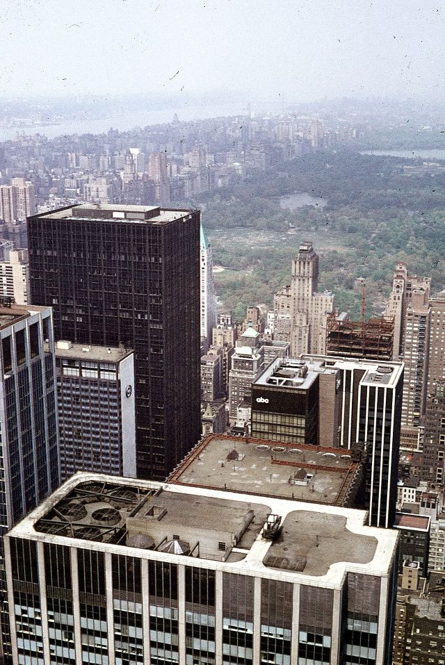 Công viên Trung Tâm nhìn từ tòa nhà Rockerfeller Cente. Ảnh: Glen Fairweather Flickr.