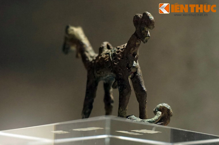 “Việc phát hiện một tượng đồng có hình dáng một con vật đứng trên một con vật khác đã là một hiện vật hết sức độc đáo, chưa từng thấy ở bất cứ di tích nào khác trong vùng Đông Nam Bộ, đồng thời tượng thú cũng có một giá trị nghiên cứu văn hóa nhất định về đặc trưng văn hóa mộ táng trong thời kỳ tiền sử ở lưu vực sông Đồng Nai”, bà Nguyễn Thị Hiền, cán bộ Bảo tàng Bình Dương - đơn vị chủ quản của hiện vật - cho biết.