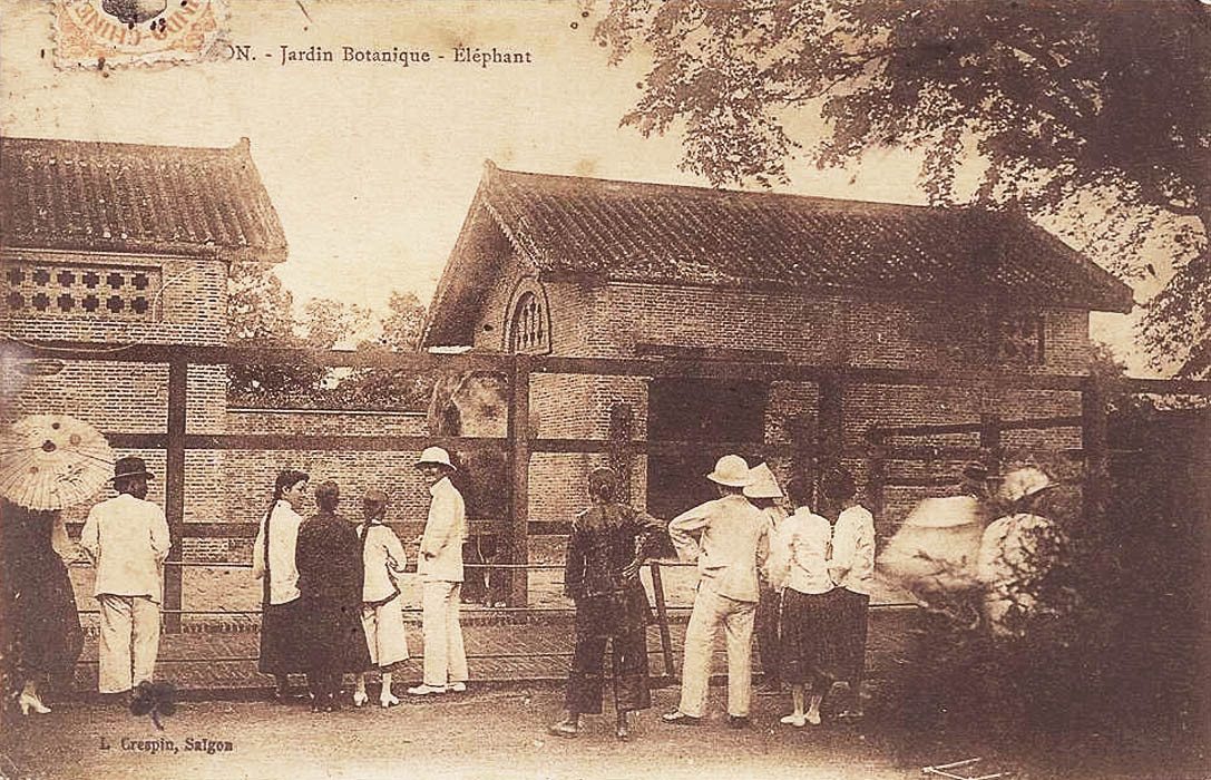 Chuồng voi luôn là nơi thu hút rất đông du khách. Ảnh tư liệu.