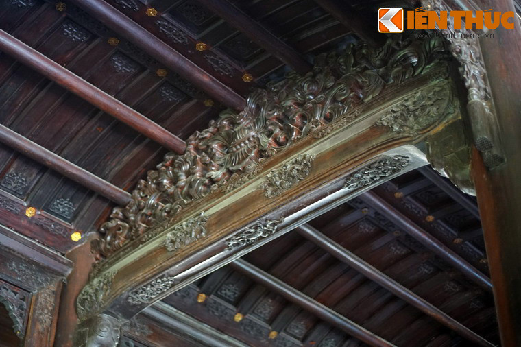 Một số hình ảnh khác về trang trí kiến trúc trong điện Long An - Bảo tàng Cổ vật Cung đình Huế.