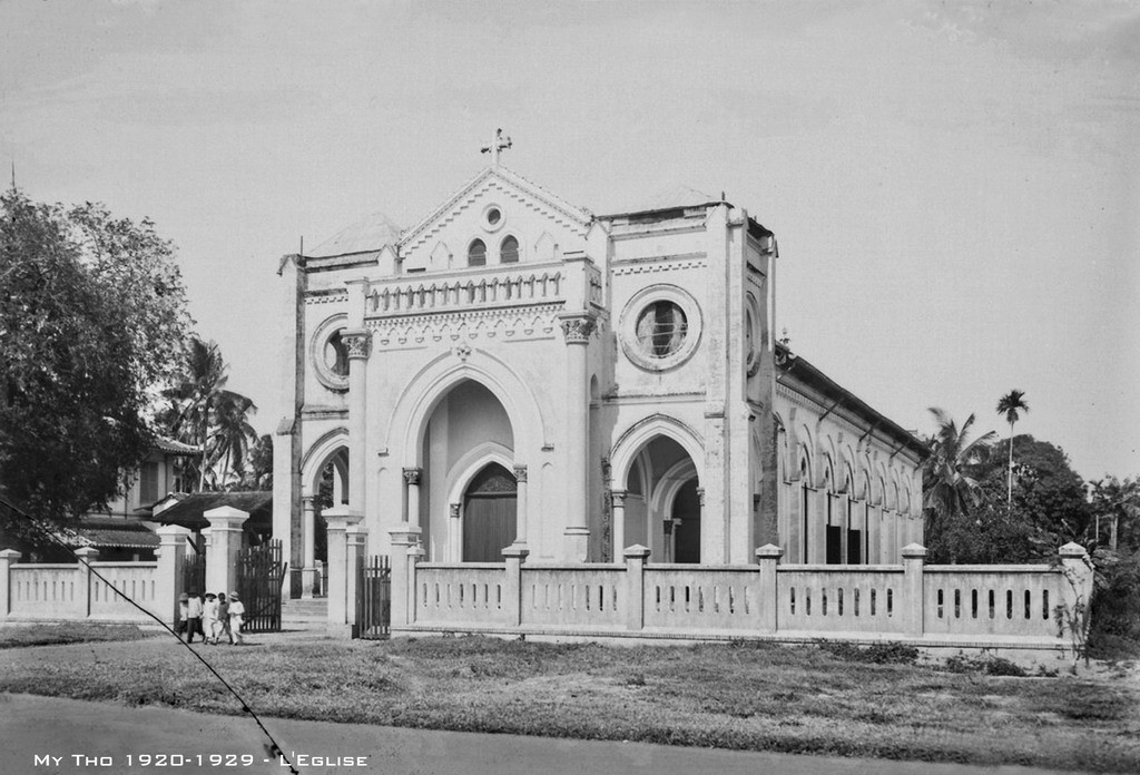 Một hình ảnh khác về nhà thờ Chính tòa Mỹ Tho. Ảnh tư liệu.