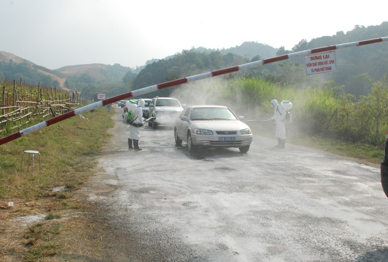Lao Cai no luc phong, chong dich ta lon chau Phi