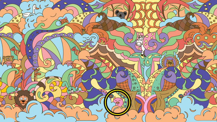 8. Con lợn: Nếu bạn nhìn thấy con lợn đầu tiên, bạn rất độc lập và thực hiện mọi thứ tốt nhất khi làm một mình. Bạn có một tư duy nhanh nhạy. Bạn luôn chú ý đến các chi tiết nhỏ, có trí nhớ tuyệt vời và kỹ năng phân tích khá tốt. Những điều này giúp ích rất nhiều cho bạn trong bất cứ công việc liên quan đến điều tra nào. Mặc dù bạn không thực sự hướng ngoại nhưng bạn cũng rất hòa đồng với mọi người. 