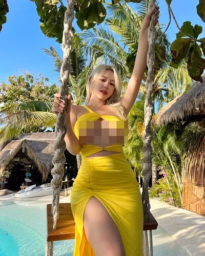 Địa điểm yêu thích khi du lịch của mẫu nữ là Bali (Indonesia).