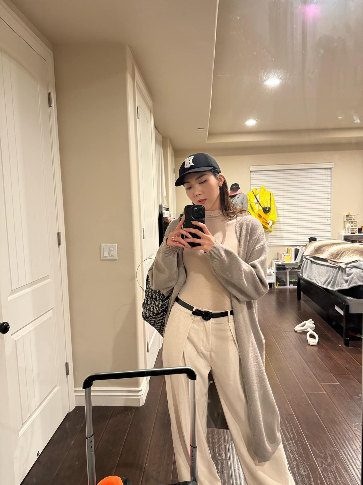 Ngoc Quyen mat vali hang hieu o san bay