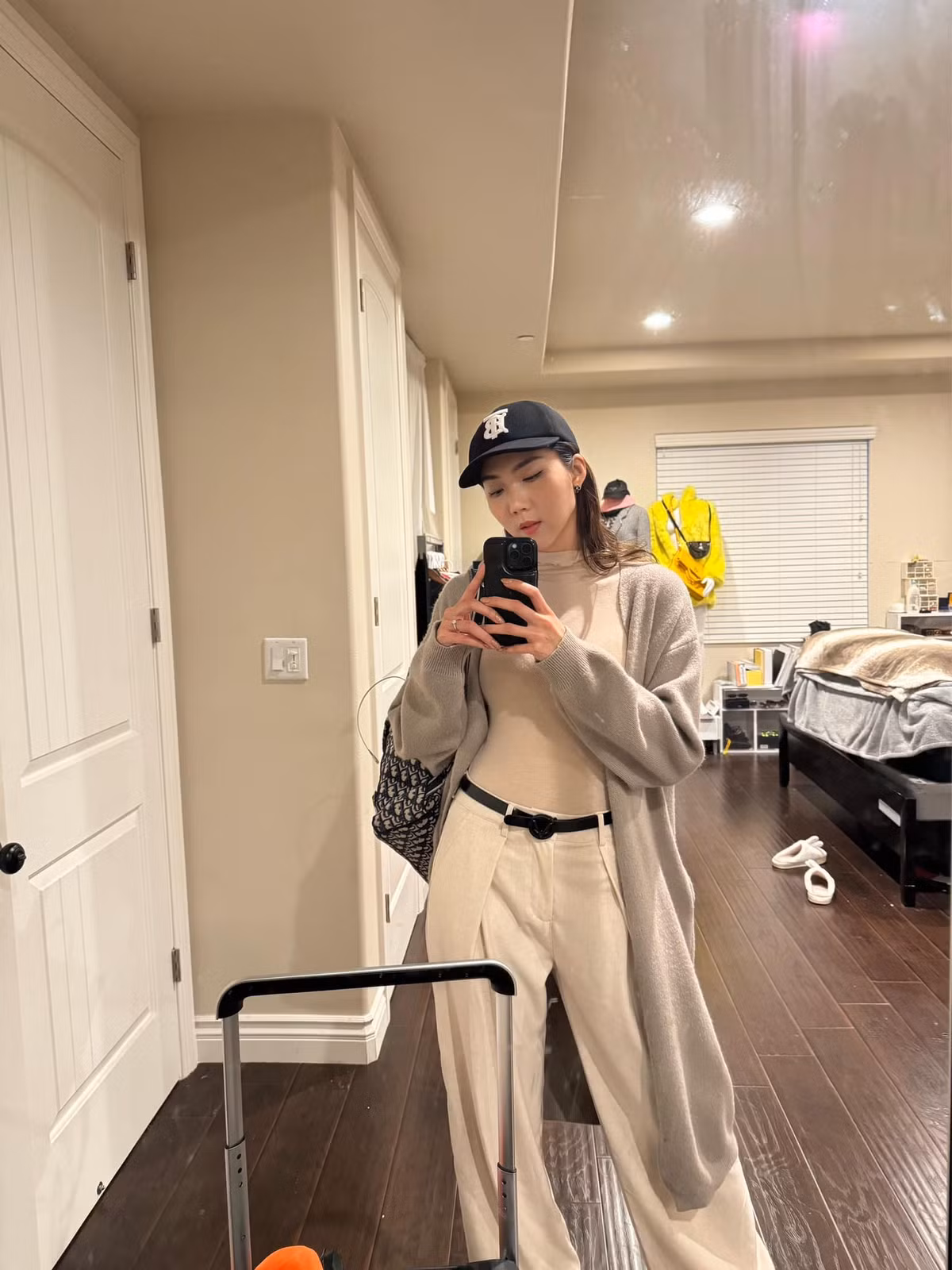 Ngoc Quyen mat vali hang hieu o san bay