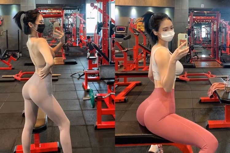 Rất nhiều người cảm thấy khó tin trước cơ thể chữ S đẹp mê hoặc của hot girl Park Hyun-yi.