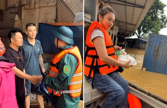 Bang Kieu toi Yen Bai giup dan, Ha Anh Tuan ung ho 1 ty