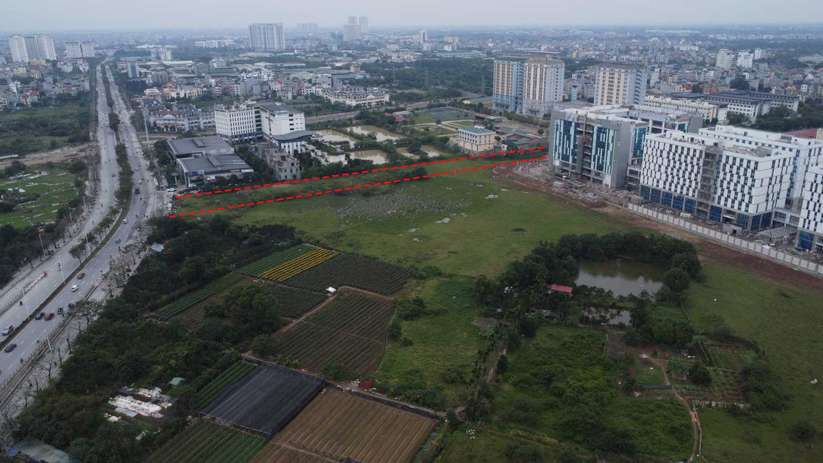 Hà Nội: Tuyến đường rộng 30m sắp được xây dựng Ha Noi: Tuyen duong rong 30m sap duoc xay dung