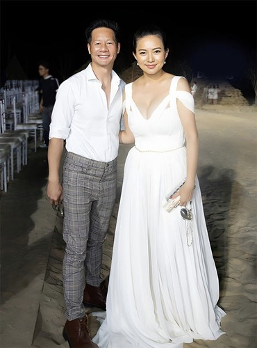 Năm 2015, đại gia Đức An kết hôn với siêu mẫu Phan Như Thảo, sinh năm 1988, kém anh 26 tuổi. (Ảnh: Vietnamnet)