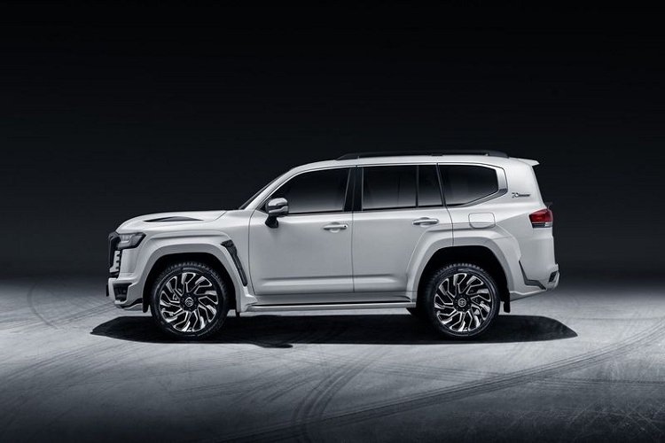 Các vị trí như lưới tản nhiệt, ốp gương hậu, viền cản trước và sau, cánh gió, ống xả đều được chế tác từ sợi carbon mang lại vẻ sang trọng nhưng cũng vô cùng mạnh mẽ cho chiếc xe.