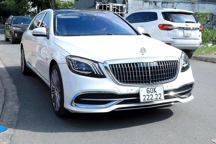 Mercedes-Maybach S450 tien ty cua dai gia Dong Nai trung bien 