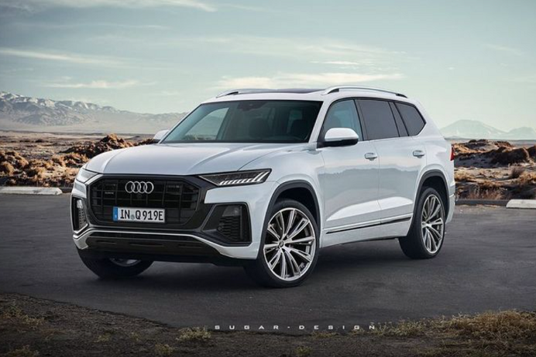 Audi Q9 hoan toan moi lo dien, doi dau truc tiep voi BMW X7