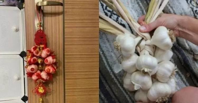 Bên cạnh đó, bạn có thể giã 81 tép tỏi và đầu hành rồi cho vào túi vải mỏng và mang theo bên mình. Có nhiều người tin rằng cách này có thể xua đuổi tà khí và ngăn cản chúng lại gần bạn. 