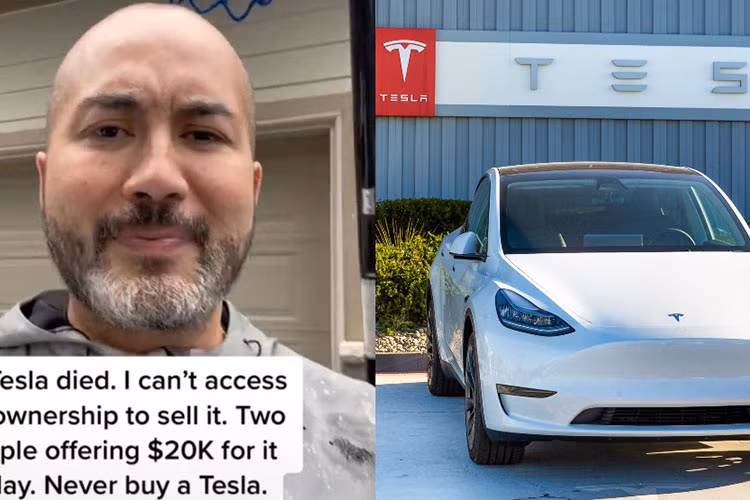 Xe Tesla bi chet pin khoa cua, chi phi thay gan 500 trieu dong-Hinh-2