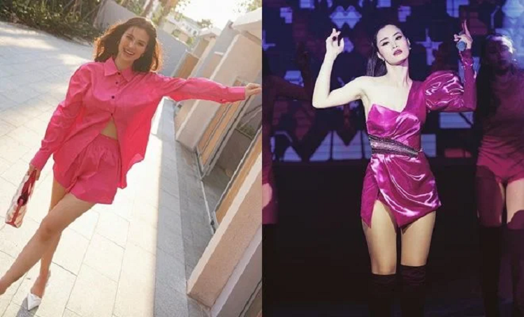 My nhan Viet mac mau hong: Dong Nhi bi che sen, Ha Ho U40 van “can” dep-Hinh-2