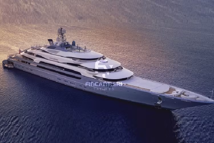 Siêu du thuyền Ocean Victory của Viktor Rashnikov có chiều cao gần 140 mét, nó là một trong những du thuyền lớn nhất thế giới và tại thời điểm năm 2014 thì nó là du thuyền lớn nhất từng được chế tạo ở Ý. 