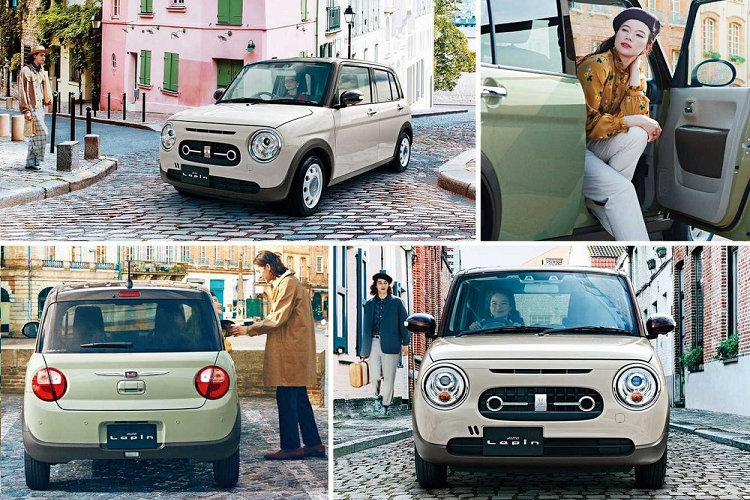 Không chỉ rộng rãi hơn, mẫu xe giá rẻ này còn được cải tiến thiết kế ngoại thất. Thuộc phân khúc kei car tại Nhật Bản, Suzuki Alto 2022 giá rẻ được trang bị lưới tản nhiệt cỡ nhỏ hơn trước, 2 cụm đèn pha khá lớn và hốc gió trung tâm rộng. Ngoài ra, nằm giữa 2 đèn pha còn có nẹp mạ crôm mới, nối liền với logo của hãng Suzuki.