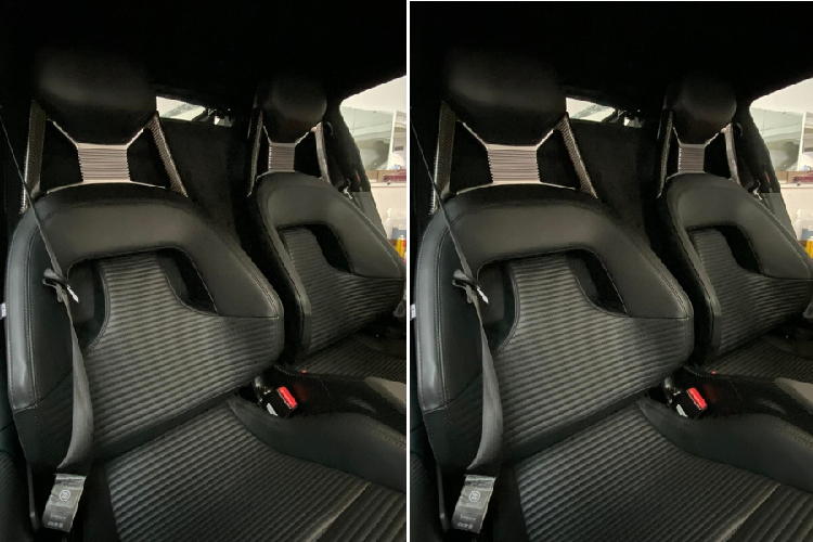 Chiếc Ford GT đầu tiên về Việt Nam của ông Vũ được trang bị mâm xe bằng sợi carbon và hệ thống phanh hiệu năng cao của Brembo. Về kiểu dáng, Ford GT nổi bật với thiết kế khỏe khoắn, mạnh mẽ với cụm đèn pha LED cá tính, bộ cửa cánh bướm đẹp mắt và phần đuôi thể thao, ống xả kép hình tròn và cánh gió đuôi cỡ lớn.