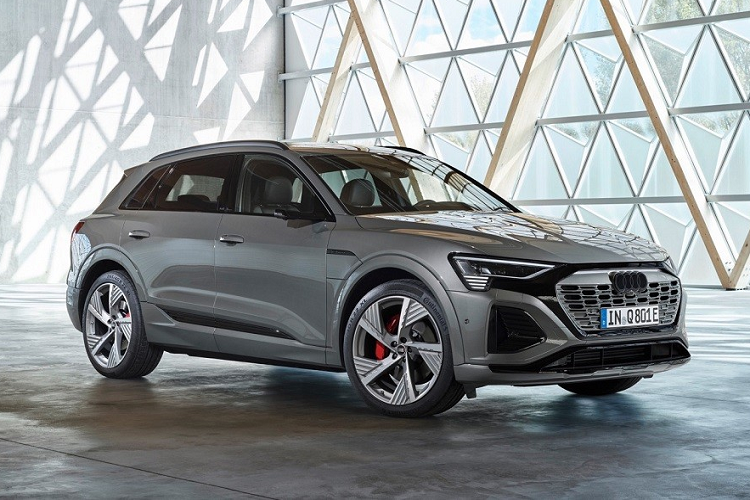 Audi e-tron là mẫu xe điện thương mại đầu tiên của thương hiệu Audi, đã lần đầu tiên trình làng vào hồi tháng 9/2018. Tại triển lãm VMS 2022 diễn ra vào hồi tháng 10 vừa qua, hãng xe sang Đức cũng đã chính thức giới thiệu mẫu SUV Audi e-tron chạy điện này với khách hàng Việt Nam.