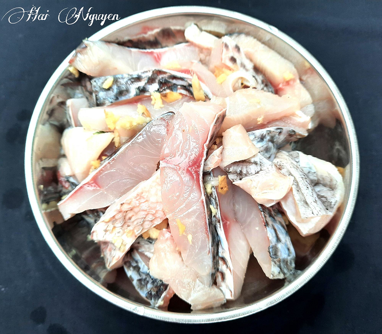 Nau bun ca khong con mui tanh, vi chua ngot, ngon mieng