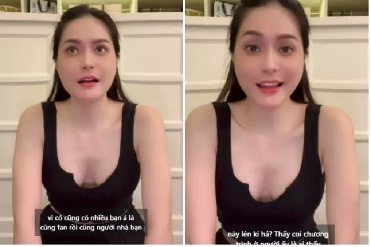 Trước các ý kiến này, cô lên tiếng đính chính chương trình đã được ghi hình cách đây khá lâu, thời điểm đó cô nặng 50kg nên có phần tròn trịa hơn: "Một số bạn bè, người nhà nhắn tin hỏi Băng là ủa sao lên ký hả, xem 'Người Ấy Là Ai' thấy tròn tròn. Thời điểm quay chương trình lâu rồi, cách đây mấy tháng, khi đó Băng 50kg, mập hơn bây giờ 1 ký. 