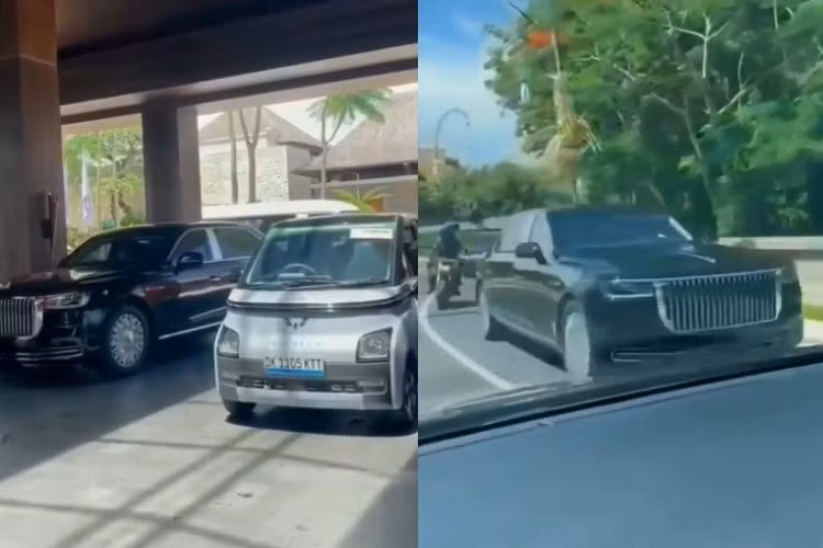 Trước đó, ông Tập từng sử dụng xe limousine khác của thương hiệu Hồng Kỳ là N501. So với "đàn anh" N501, Hồng Kỳ N701 sở hữu thiết kế ngoại thất hiện đại hơn và gợi liên tưởng đến xe siêu sang Rolls-Royce. Xe sở hữu lưới tản nhiệt mạ crôm cỡ lớn, nối liền với cụm đèn pha thanh mảnh ở hai bên, logo hình lá cờ đỏ đặc trưng của thương hiệu Hồng Kỳ trên nắp ca-pô, vành hợp kim cỡ lớn và hàng loạt chi tiết mạ crôm.